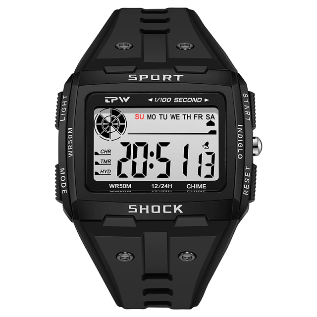 Relógio Masculino Militar Raptor Sport Shock
