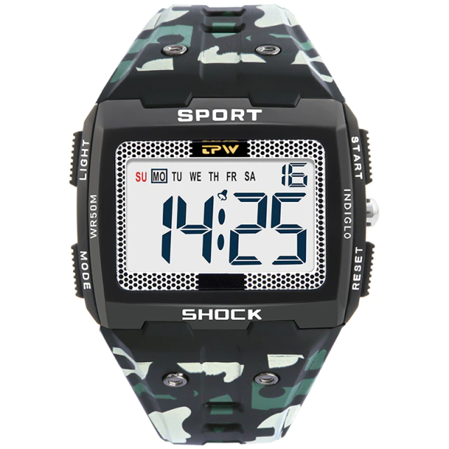 Relógio Masculino Militar Raptor Sport Shock