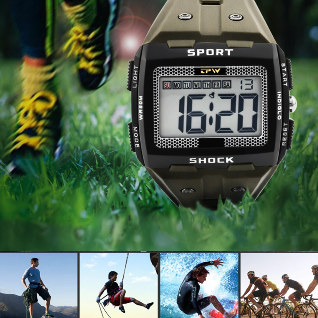 Relógio Masculino Militar Raptor Sport Shock