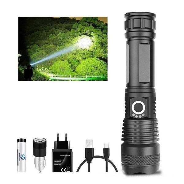 American Tactical Flashlight - Super Zoom