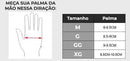 Luva Motociclista Couro Resistente Impermeavel - Hand Shield